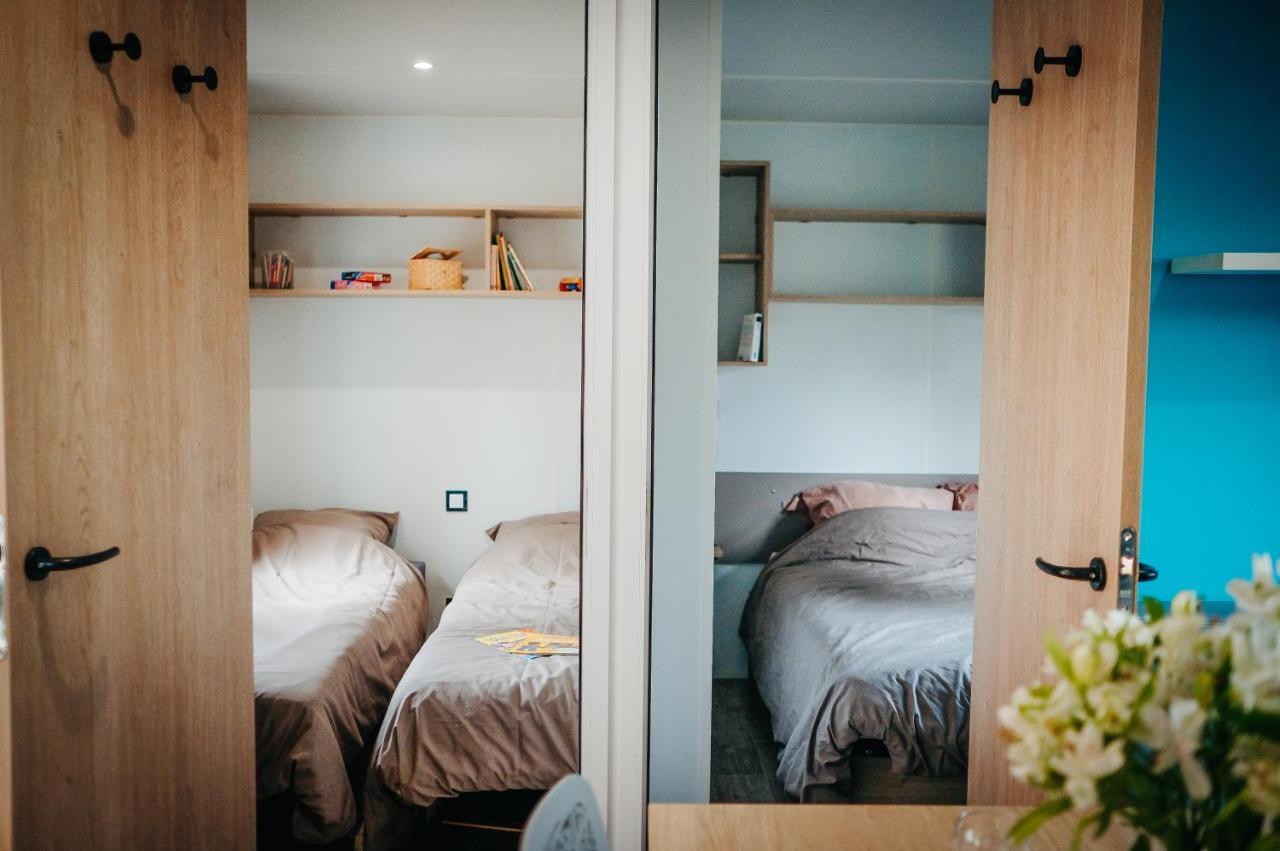 Mobil Home Xxl 4 Chambres - Camping Le Clos Cacheleux Miannay Bagian luar foto