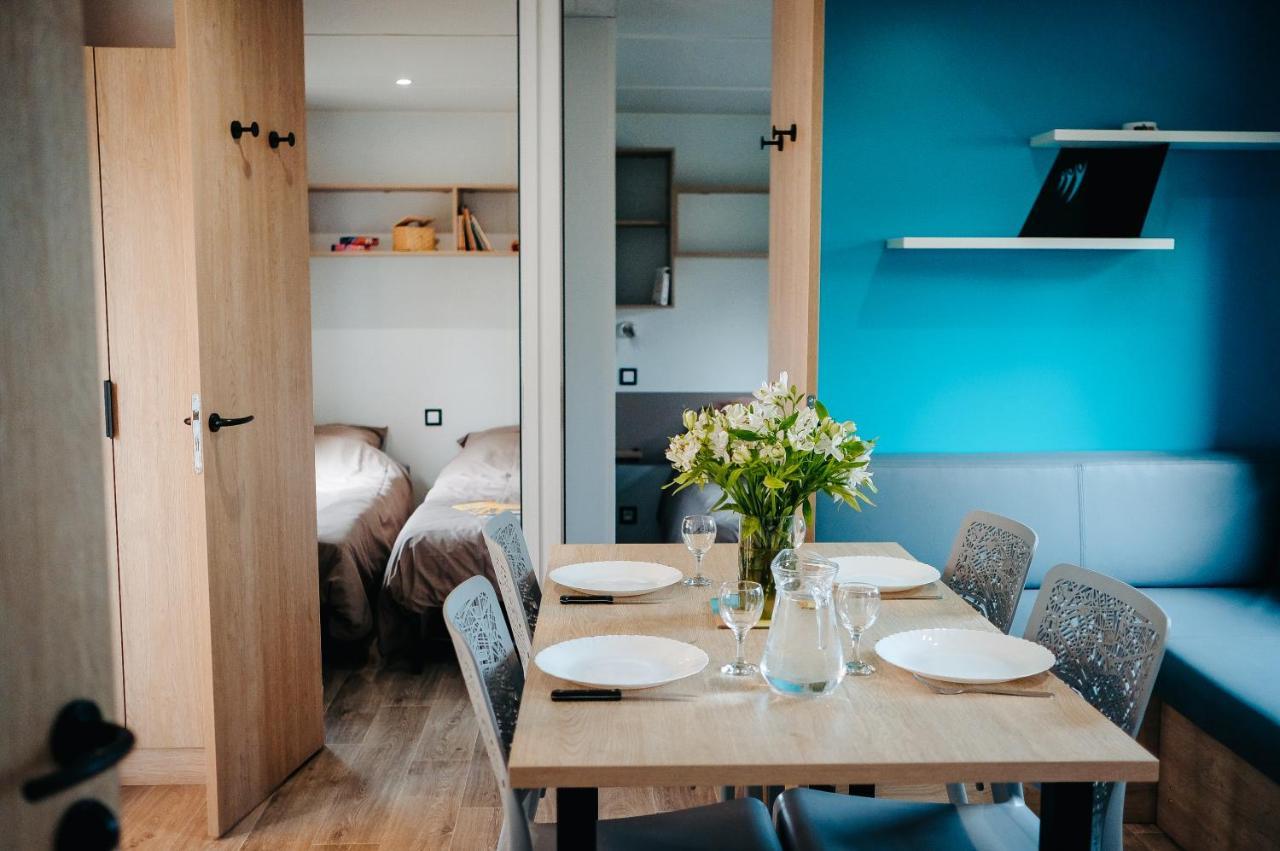 Mobil Home Xxl 4 Chambres - Camping Le Clos Cacheleux Miannay Bagian luar foto